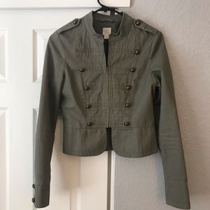 Army green jacket